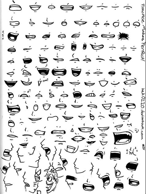 Many Mouths By Kouri N On Deviantart Рисованиегуб Нарисовать губы