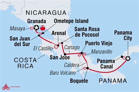 Cycle Nicaragua Costa Rica And Panama Peregrine Travel Centre Wa