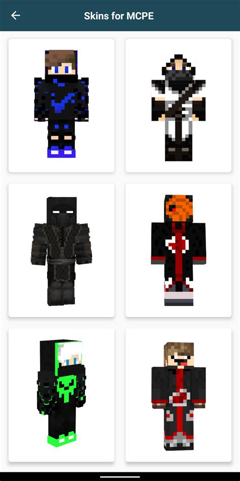 Ninja Skins For Minecraft Pe Apk Do Pobrania Na Androida