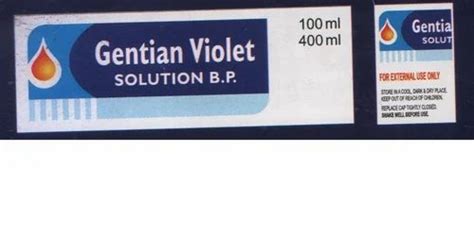 Gentian Violet Manufacturers And Suppliers In India