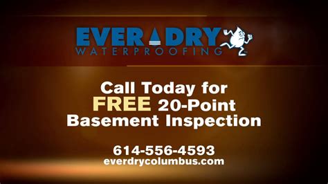 Everdry Basement Waterproofing Columbus Oh Products Youtube