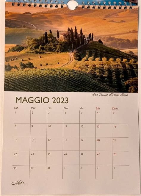 2023 Italy Wall Calendar Aesthetic Italy Photo Calendar Etsy