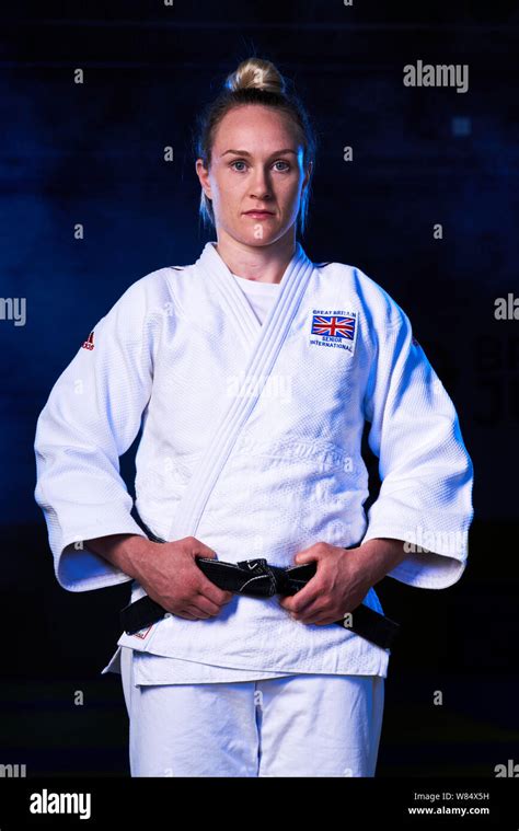 team gb s gemma howell during the judo world championships team announcement and media day at