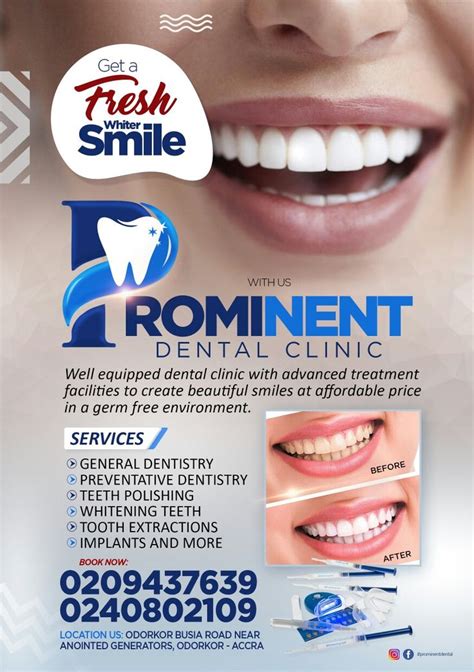 Dental Clinic Flyer Dental Clinic Dentist Clinic Dentistry