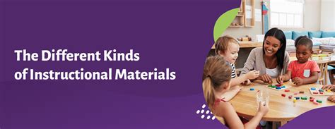 The Different Kinds Of Instructional Materials