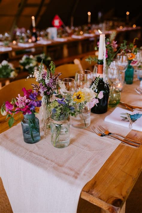 20 Whimsical Wildflower Wedding Centerpieces 2024