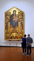 » Cimabue, Virgin and Child Enthroned, and Prophets (Santa Trinità Maestà)