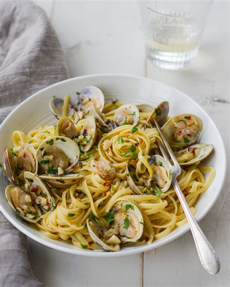 Restaurant Style Linguine With Clams Once Upon A Chef Recipe