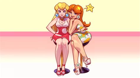 Super Mario Bros Hd Princess Peach Princess Daisy Rare Gallery Hd Wallpapers