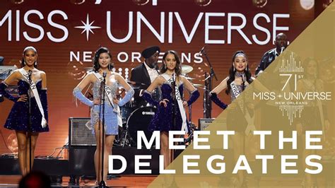 71st Miss Universe Meet The Delegates All 83 Miss Universe Youtube
