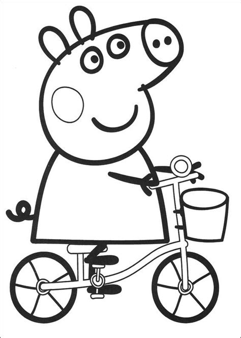 90 images for children's creativity. Kids-n-fun.com | 20 coloring pages of Peppa Pig