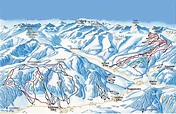Niederau - Wildschonau Piste Map / Trail Map