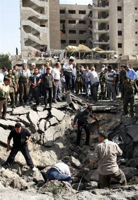 Twin Syria Bombings Kill 55 In Damascus Cbc News