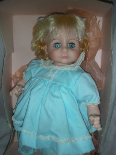Vintage Madame Alexander Baby Janie Doll In Original Box From