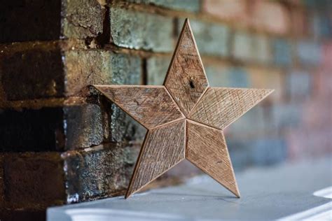 Natural Star Christmas Tree Topper Decoration 12 Inch Star Tree Topper