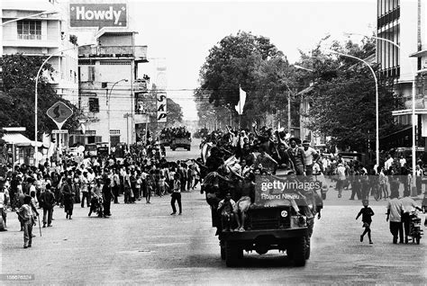 The Fall Of Phnom Penh To The Khmer Rouge On April 17 1975 Amid