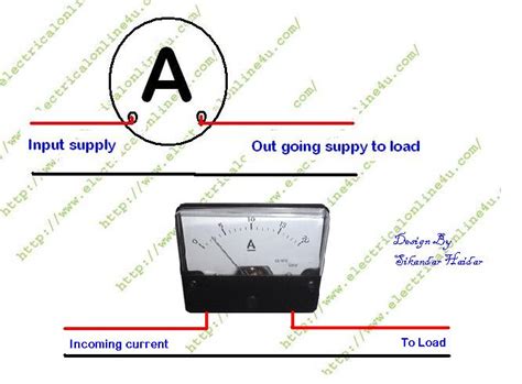 Ampere Meter Circuit Diagram