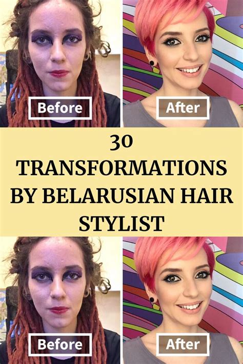 30 Transformations By Belarusian Hair Stylist Cool Haircuts Hair