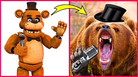 Five Nights At Freddys In Real Life Animatronics 💥 Fnaf Movie 👉