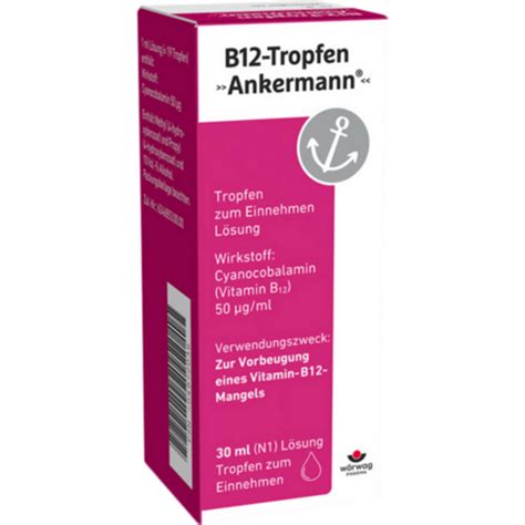B12 Ankermann Tropfen Beipackzettel Apotheken Umschau