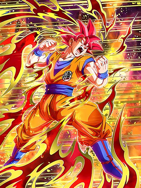 Fateful Strike Super Saiyan God Goku Dragon Ball Z Dokkan Battle