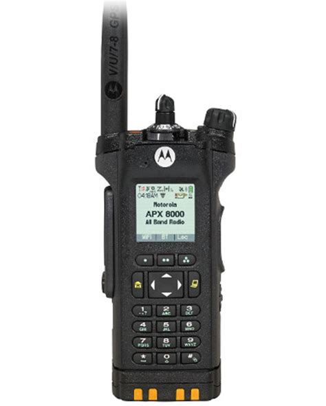 Motorola Apx 8000 Digital Portable Radio Procom Communications Llc