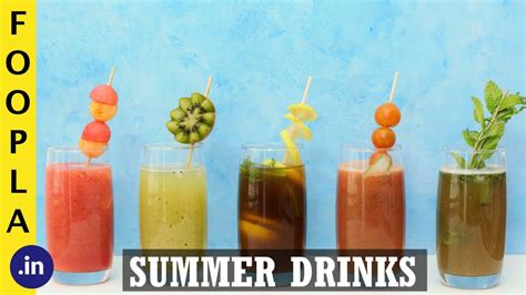 Top 5 Refreshing Summer Drinks You Can Make In 5 Minutes Drinks