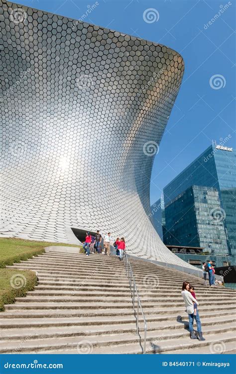 The Modern Soumaya Museum Of Art In Mexico City Editorial Photo Image