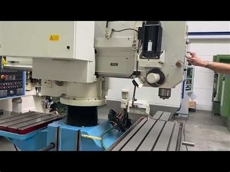 Donau Danumeric 440 CNC High Speed Radial Drilling Machine Under Power