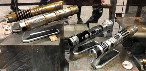 Star Wars Galaxys Edge Custom Lightsabers And Den Of Antiquities