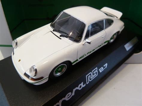 Porsche 911 Carrera Rs 27 White Green 143 Wap0201420g Minichamps