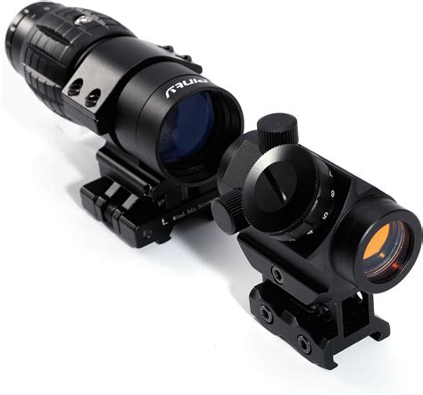 Pinty Tactical 3 4 Moa Red Dot Sight Scope With 3x