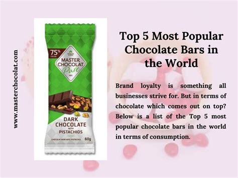 Ppt Top 5 Most Popular Chocolate Bars In The World Powerpoint