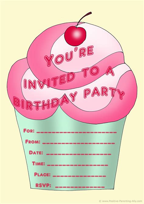 Of The Best Ideas For Birthday Invitation Printable Home Family Style And Art Ideas