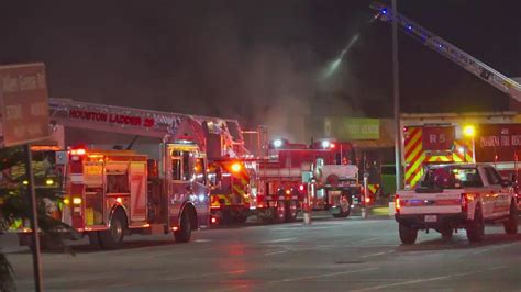 Several Businesses Damaged After Strip Mall Fire In Pasadena