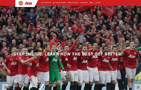 Aon Rolls Out Microsite Touting Soccer Powerhouse Manchester United