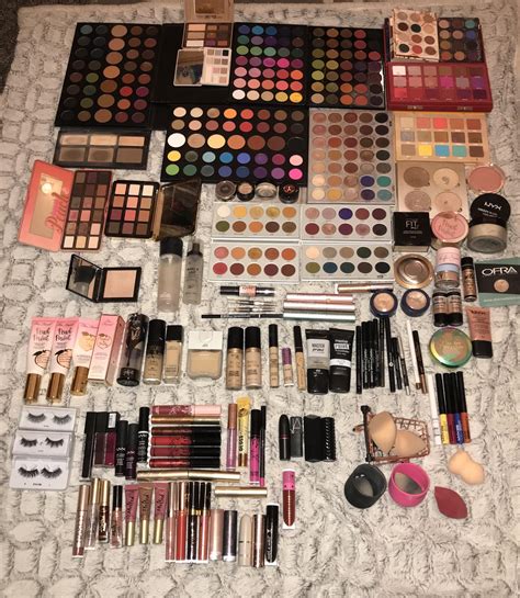 My Entire Collection 💄 Rmakeupflatlays