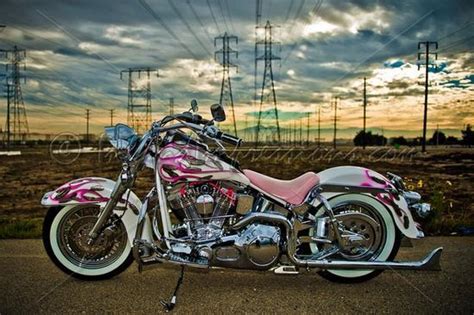 Pink Harley Davidson Motorcycles Eatsleepride