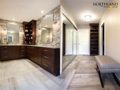 1 bedroom, bathroom, living room, + utilities: Northwest Contemporary: Bauer Woods - Northland Design & Build