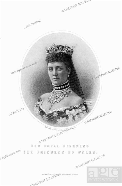 Princess Alexandra Of Denmark Princess Of Wales 1899 Princess Alexandra 1844 1925 Married