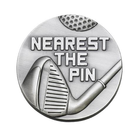 Heavyweight Nearest The Pin Golf Medal Trophies2u