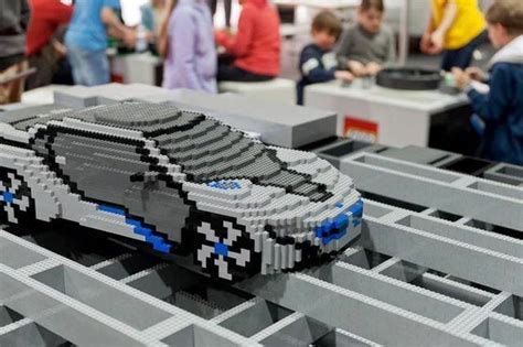 Bmw I8 Concept Built With Legos Bmw I8 Lego Bmw