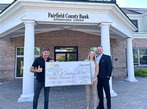 Fairfield County Bank Donates 12000 To Act Of Ct