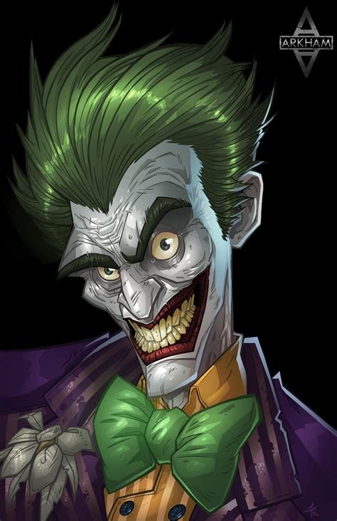 Arkham City The Joker By Bing Ratnapala On Deviantart