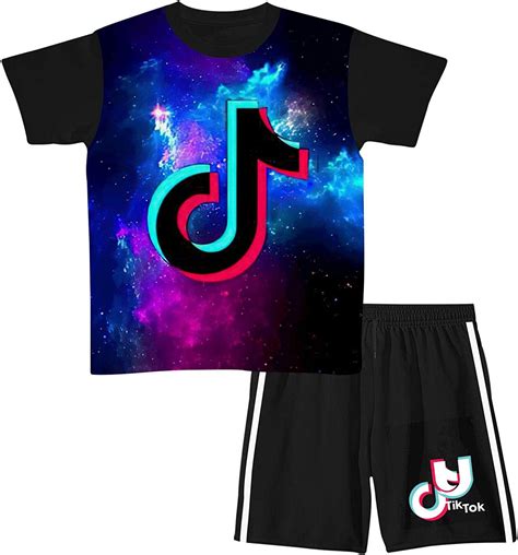 Youth Unisex Tiktok Logo Short Sleeve Crew Neck T Shirt