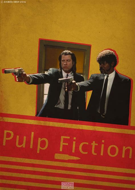 Pulp Fiction Poster Pulp Fiction Poster Poster Design