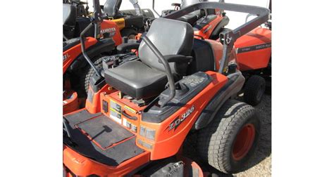 2013 Kubota Zd326 60 In Side Discharge Deck Pneumatic Caster For Sale