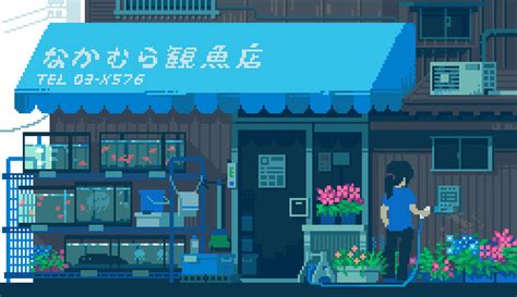 Available for hd, 4k, 5k pc, mac, desktop and mobile phones. Gorgeous animated pixel-art depicting everyday Japan ...