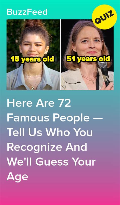 Here Are Famous People Tell Us Who You Recognize And We Ll Guess