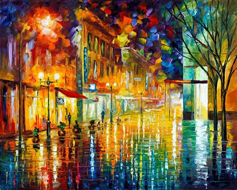 Scent Of Rain Painting By Leonid Afremov